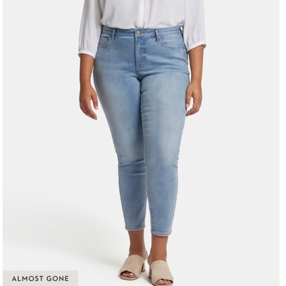 🥑 NYDJ Ami Boho Skinny Lift x Tuck Technology | 18W | cotton blend denim BUDGET
